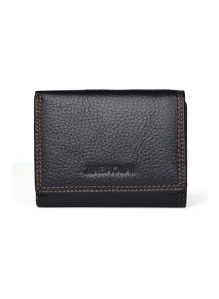 Leather Wallet Black 