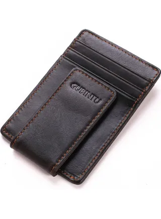 Leather Card Holder Dark Coffe 