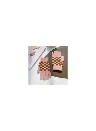 Solid Knit Gloves 