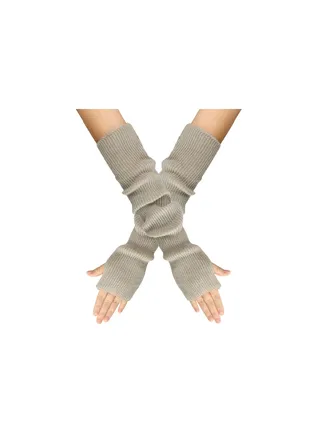 Fingerless Cotton Polyester Gloves Sleeves 
