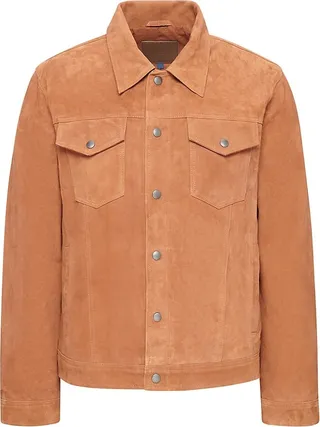 Suede Trucker Jacket