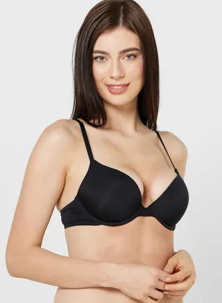 Plunge Neck Bra