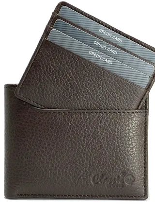 CLASSIC MILANO® Genuine Leather Hand-Crafted Wallet For Men, Bifold Leather Men's Wallet by Milano Leather 