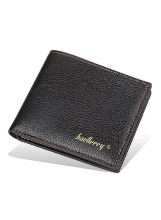 Leather Wallet Brown 