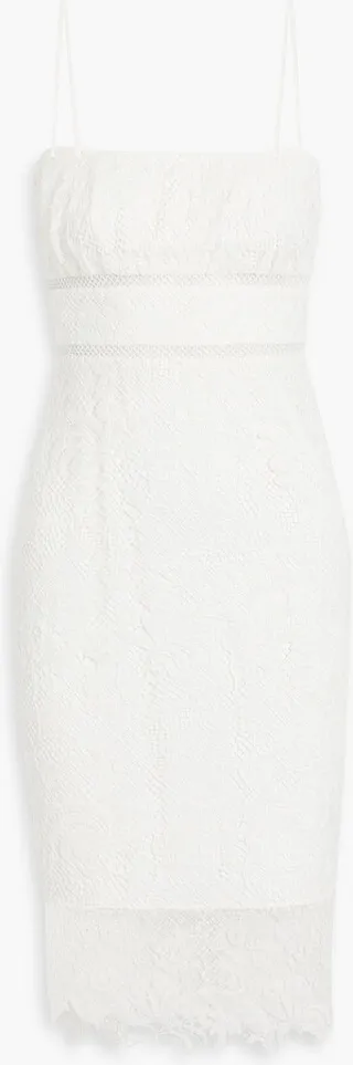 Guipure lace dress