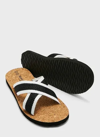 Drew Cross Strap Sandals