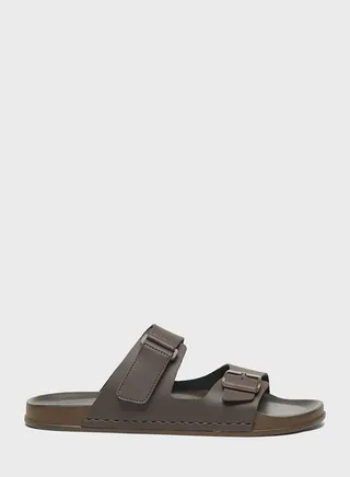 Double Buckle Sandals