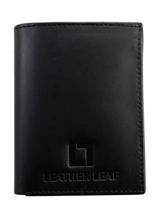 Leather Wallet Black 