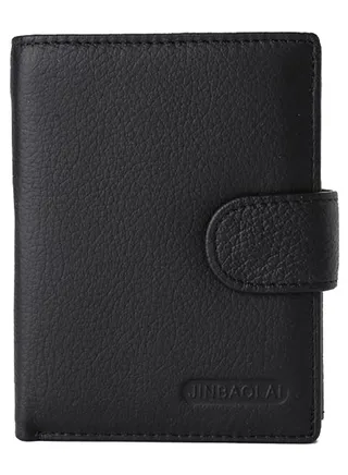 Stylish Durable Vintage Wallet Black 