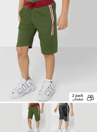 2 Packs Shorts Set For Boys