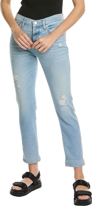7 For All Mankind Josefina Wild Fleur Slim Boyfriend Jean