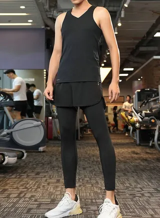 Dri-FIT Two pieces in one Woven Hybrid Running Joggers fitness 