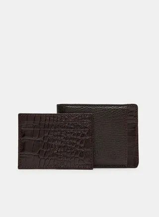 Philippe Moraly Wallet with detachable Card Holder 