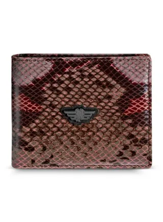 Police Wallet For Men Burgundy 