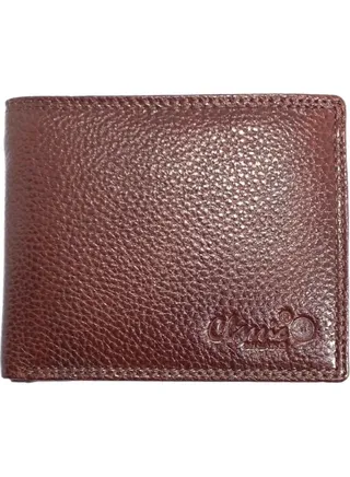 Classic Milano Genuine Leather Wallet Cow NDM G-71 (Brown) by Milano Leather 