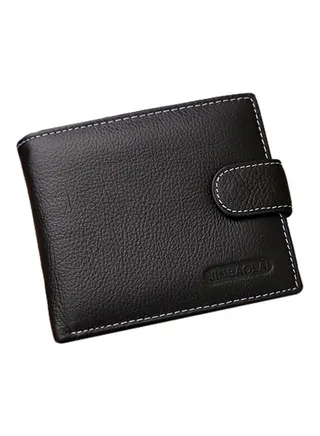 Leather Wallet Black 