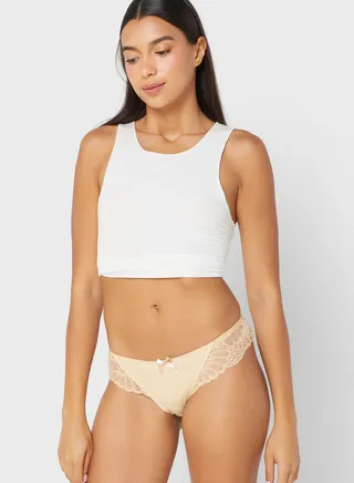 Lace Hipster Brief