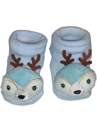Anti Slip Dear Slip-Ons With Bell 