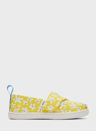 Kids Daisies Slip Ons 