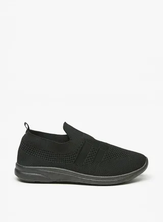 Boy's Textured Slip-On Shoes 