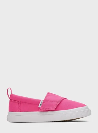 Kids Velcro Alpargata Slip Ons 