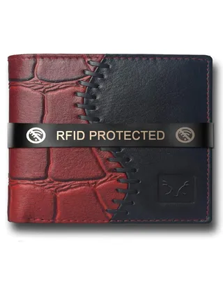 Stylish RFID Protected Genuine Leather Wallet for Men 
