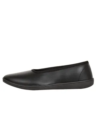Girls School Shoes Black 