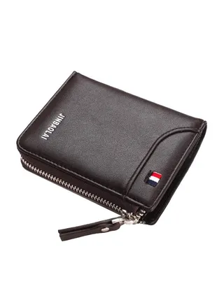 Leather card cover multifunctional zero wallet  brown Brown 