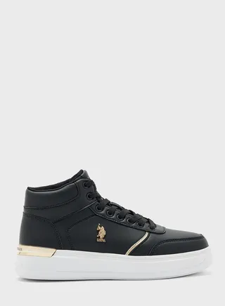 Lace Up Low Top Sneakers