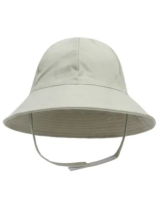 Children's Fisherman Hat Sun Protection Hat Light Green 