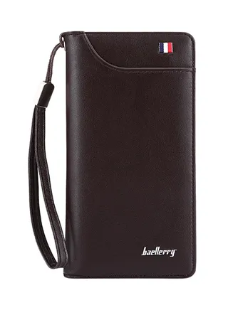 Metal Zipper Wallet Coffee 
