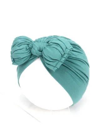 Baby Bow Hat Green 