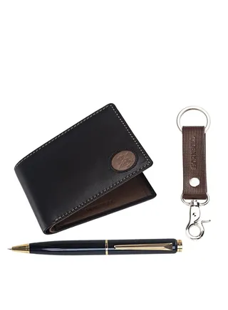 Mens Leather Wallet | Black 