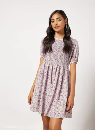 Floral Print Dress 