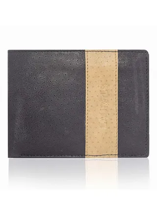 Cobalt Bi-Fold Wallet Black/Tan 