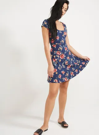 Printed Dress Floral 
