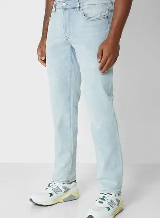 Slim Fit Mid Wash Jeans 