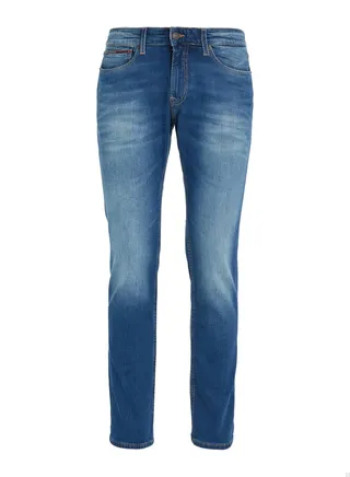 Men's Scanton Slim Fit Faded Jeans, Blue 