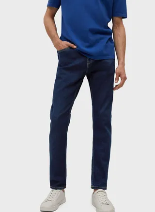 Rinse Tapered Fit Jeans 