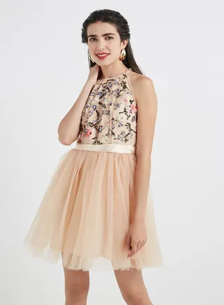 Cydney Dress Gold 