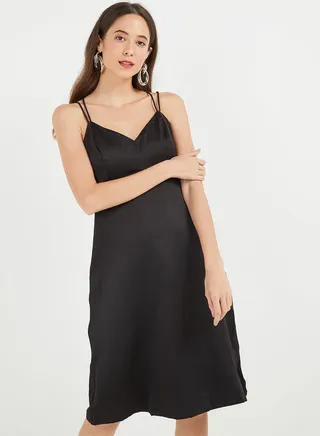 Slip Dress Black 