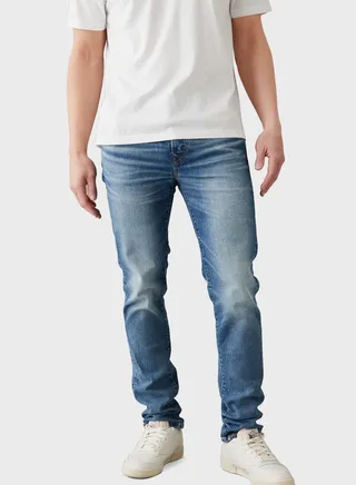 Airflex+ Light Wash Slim Fit Jeans 