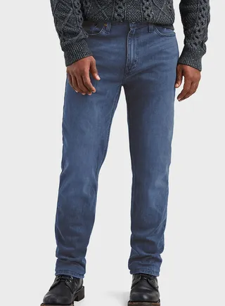 Light Wash Regular Fit Jeans 