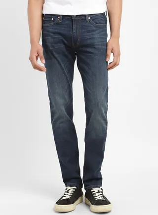 Mid Wash Slim Fit Jeans 