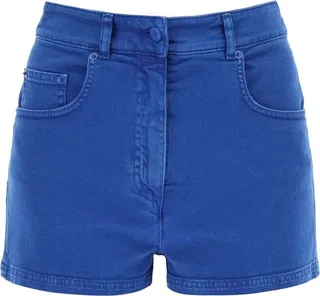 Moschino High-Waisted Denim Shorts