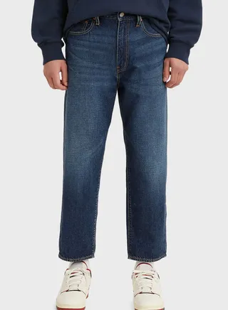 Rinse Wash Relaxed Fit Jeans 