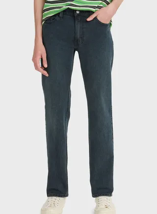 Rinse Wash Straight Fit Jeans 