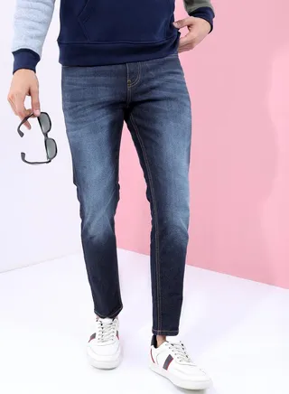 Mid Rise Light Fade Jeans