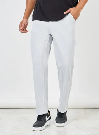 Light Wash Carpenter Fit Jeans 