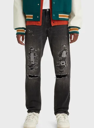 Rinse Wash Straight Fit Jeans 